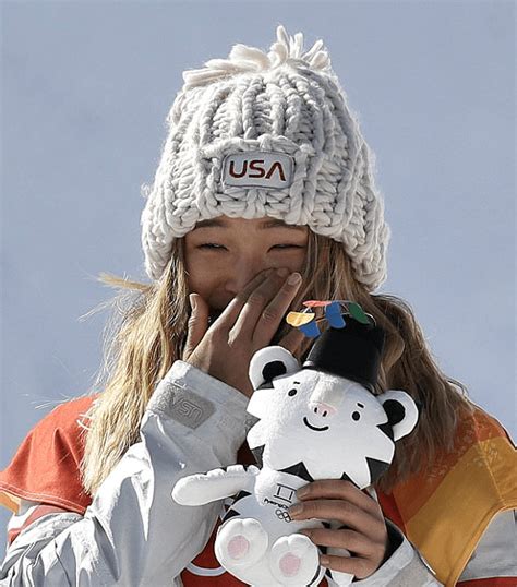 buy olympic chloe kim white cable knit usa winter hat|chloe kim helmet pattern.